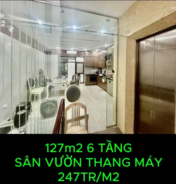 BÁN BIỆT THỰ LK SÂN VƯỜN - KĐT 54 HẠ ĐÌNH, THANH XUÂN - 127M2, 6 TẦNG, MT 5M, GIÁ 31.4 TỶ